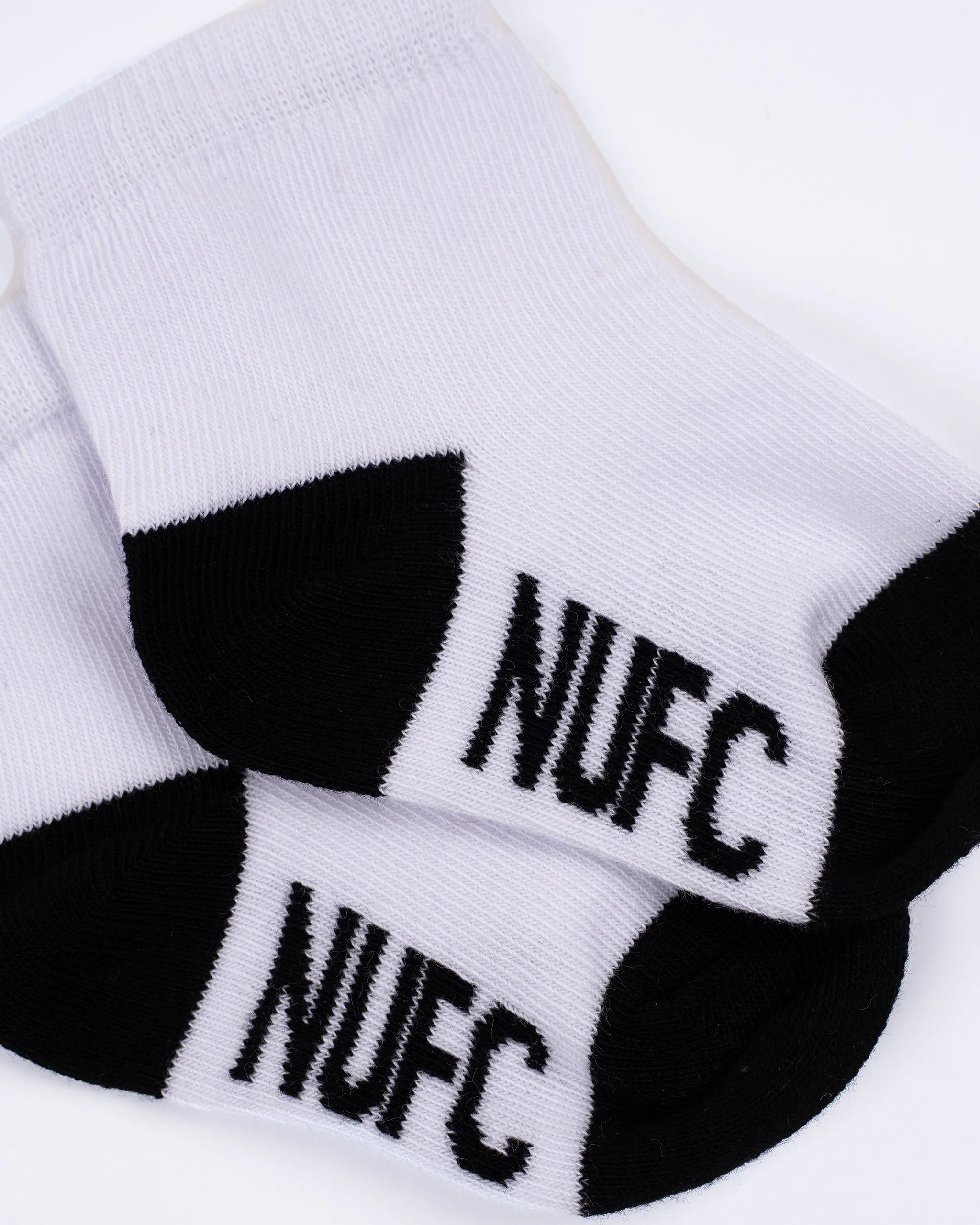 Newcastle United 2 Pack Block Coloured Baby Socks - Image 3