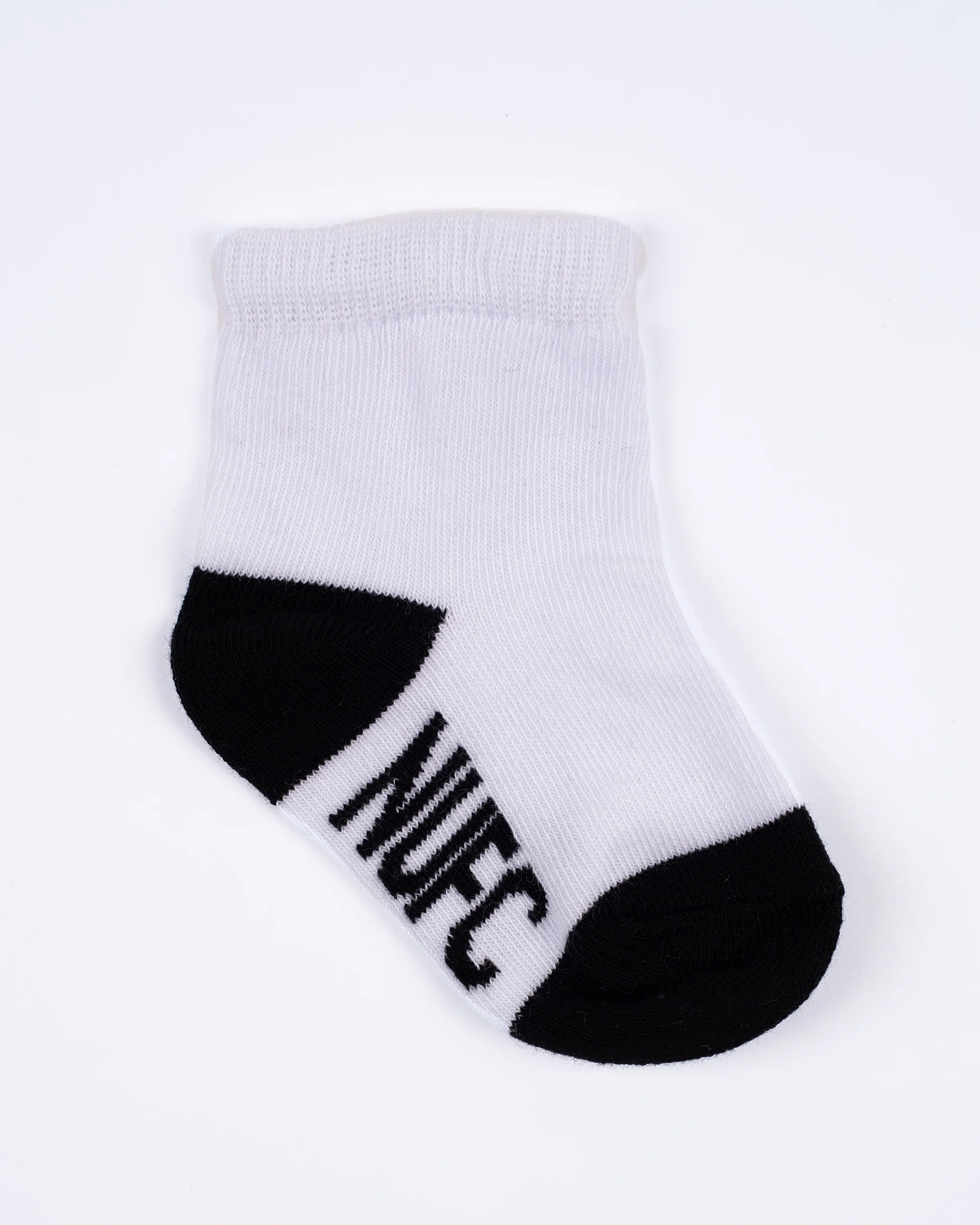 Newcastle United 2 Pack Block Coloured Baby Socks - Image 6