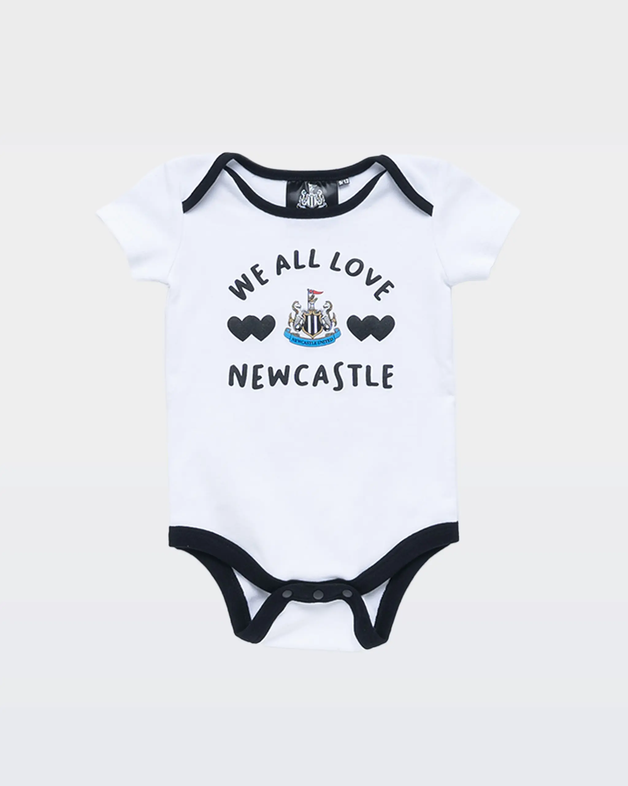 Newcastle United 4 Pack Sleep Suit Set - Image 6