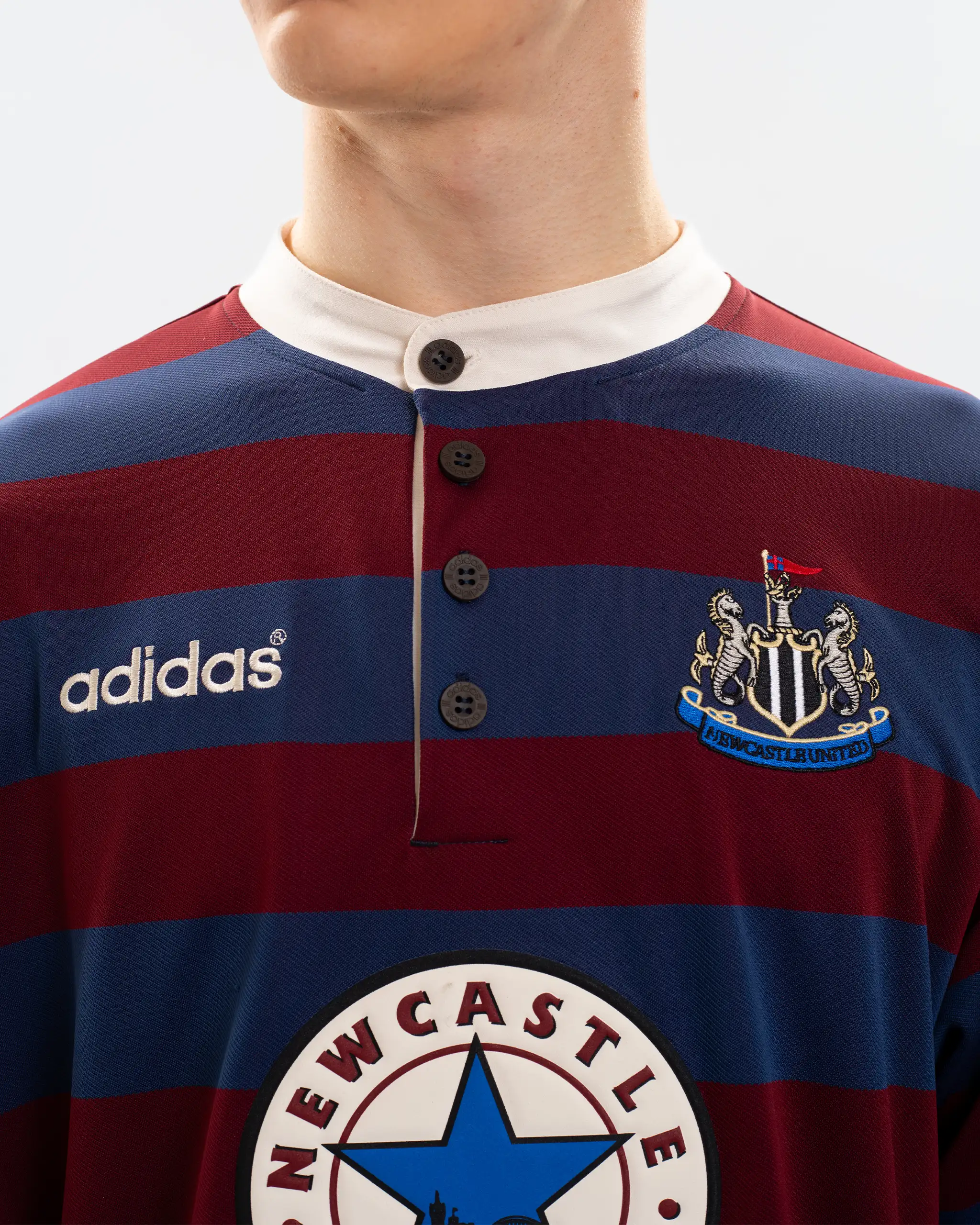 Newcastle United adidas 1995/96 Away Shirt - Image 3