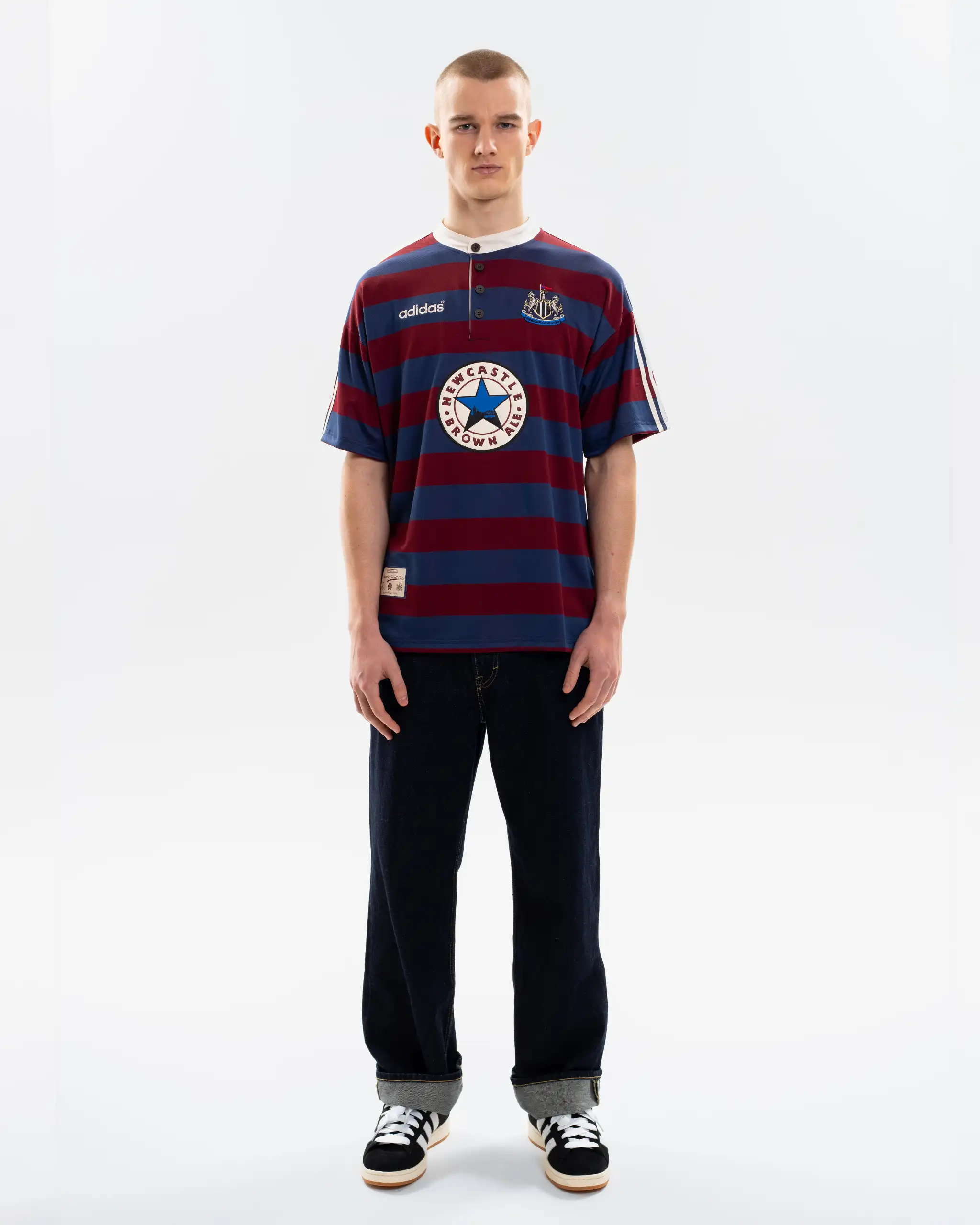 Newcastle United adidas 1995/96 Away Shirt - Image 9