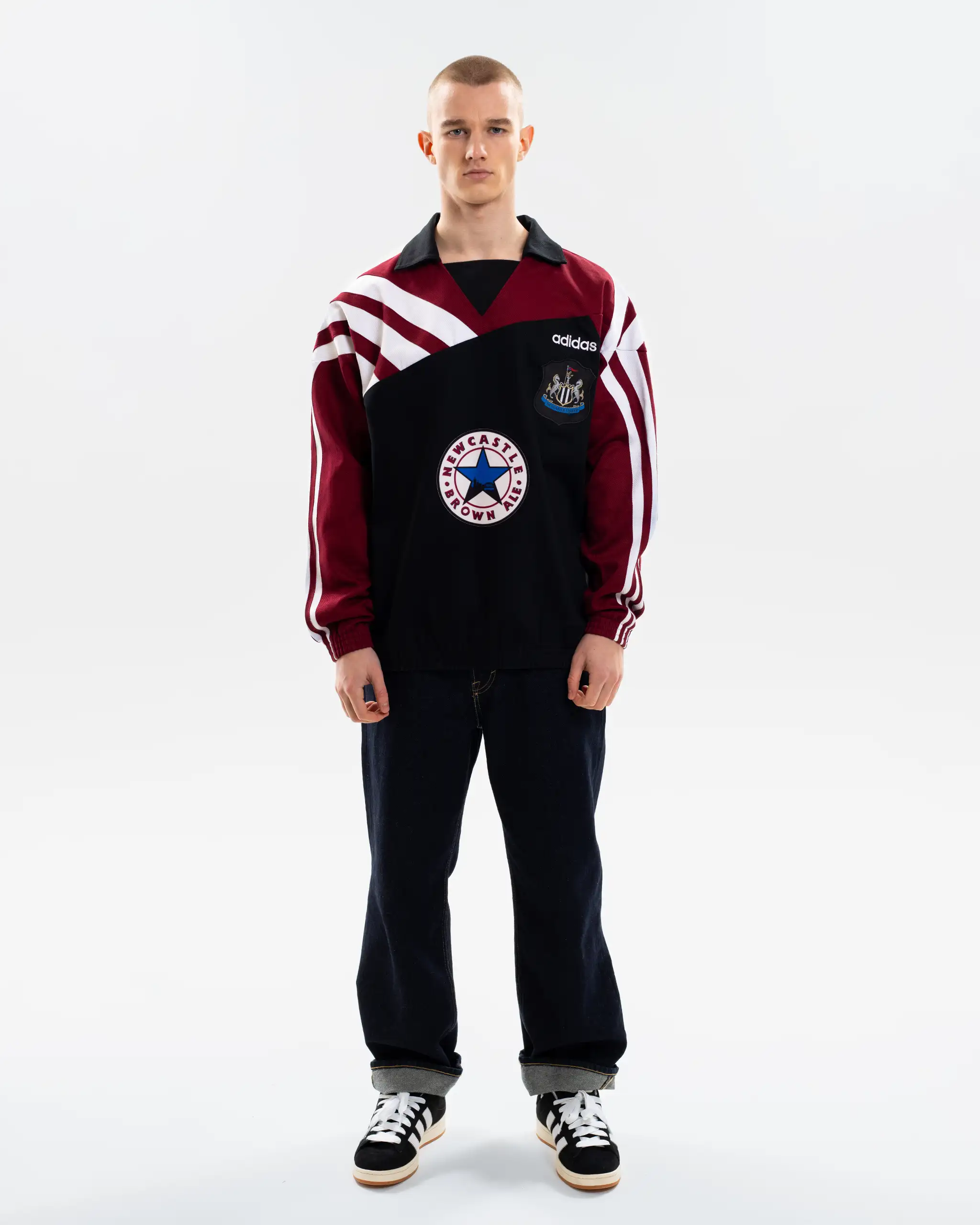 Newcastle United adidas 1995/96 Drill Top - Image 6