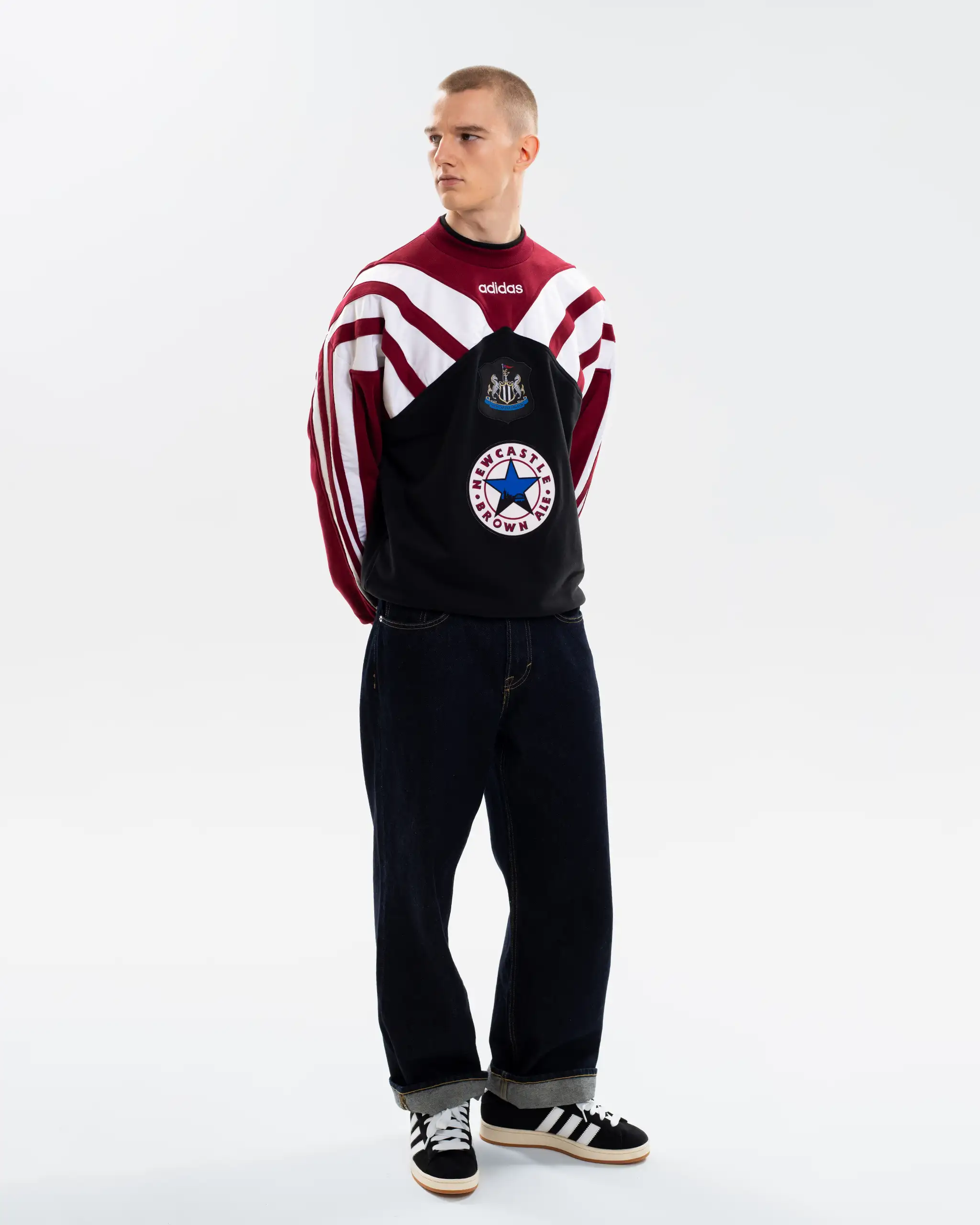 Newcastle United adidas 1995/96 Sweatshirt - Image 3