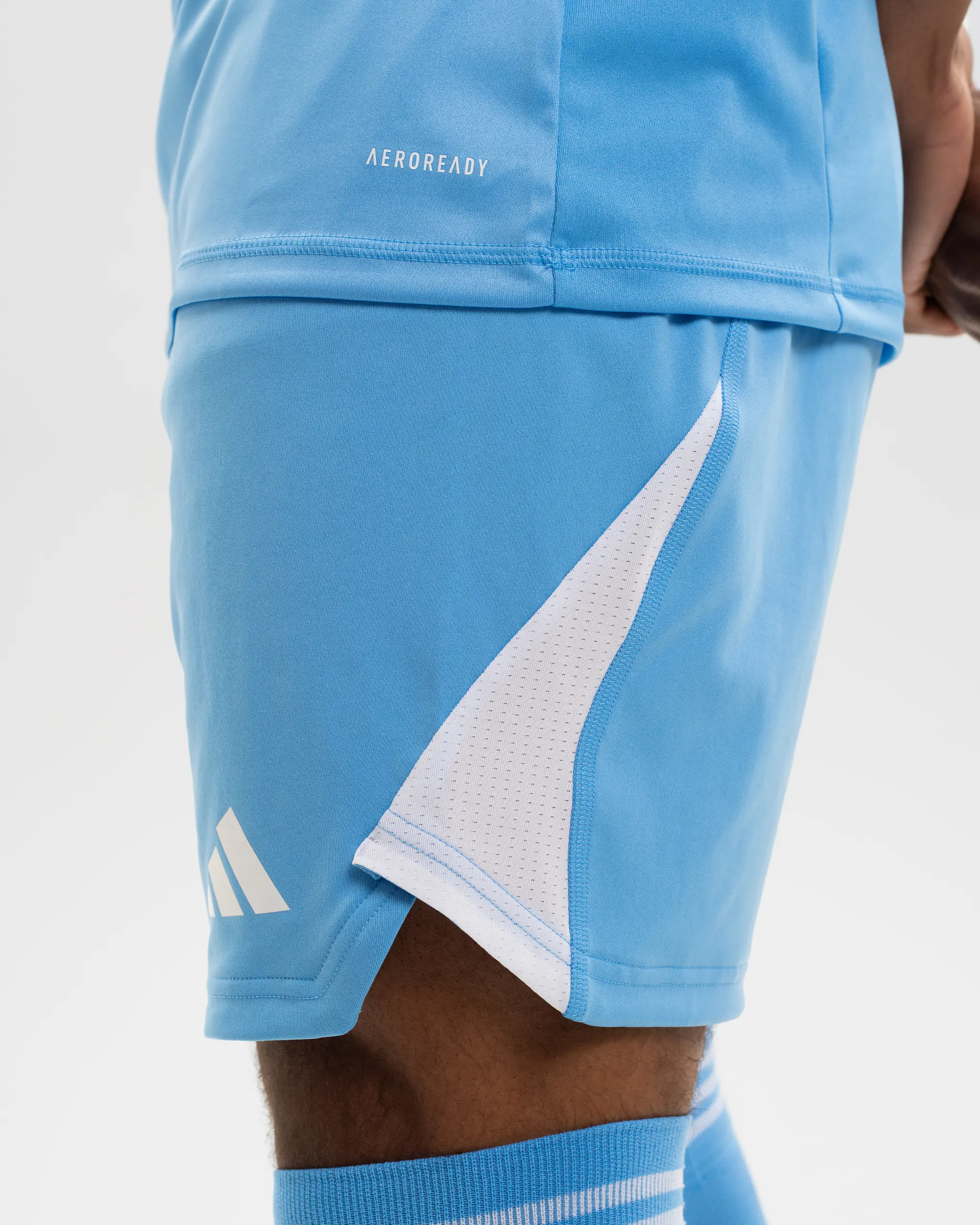 Newcastle United adidas 25/26 Blue Goalkeeper Shorts - Image 5