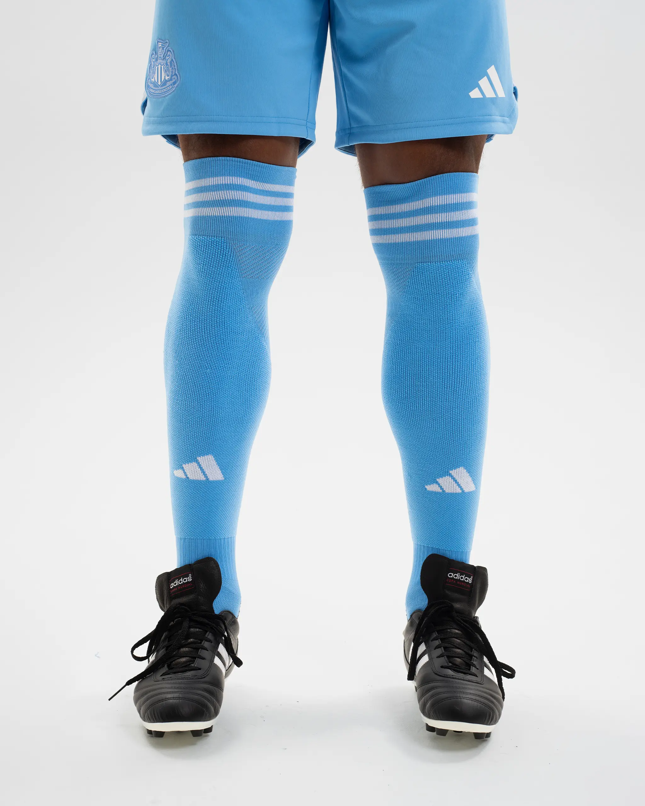 Newcastle United adidas 25/26 Blue Goalkeeper Socks - Image 3