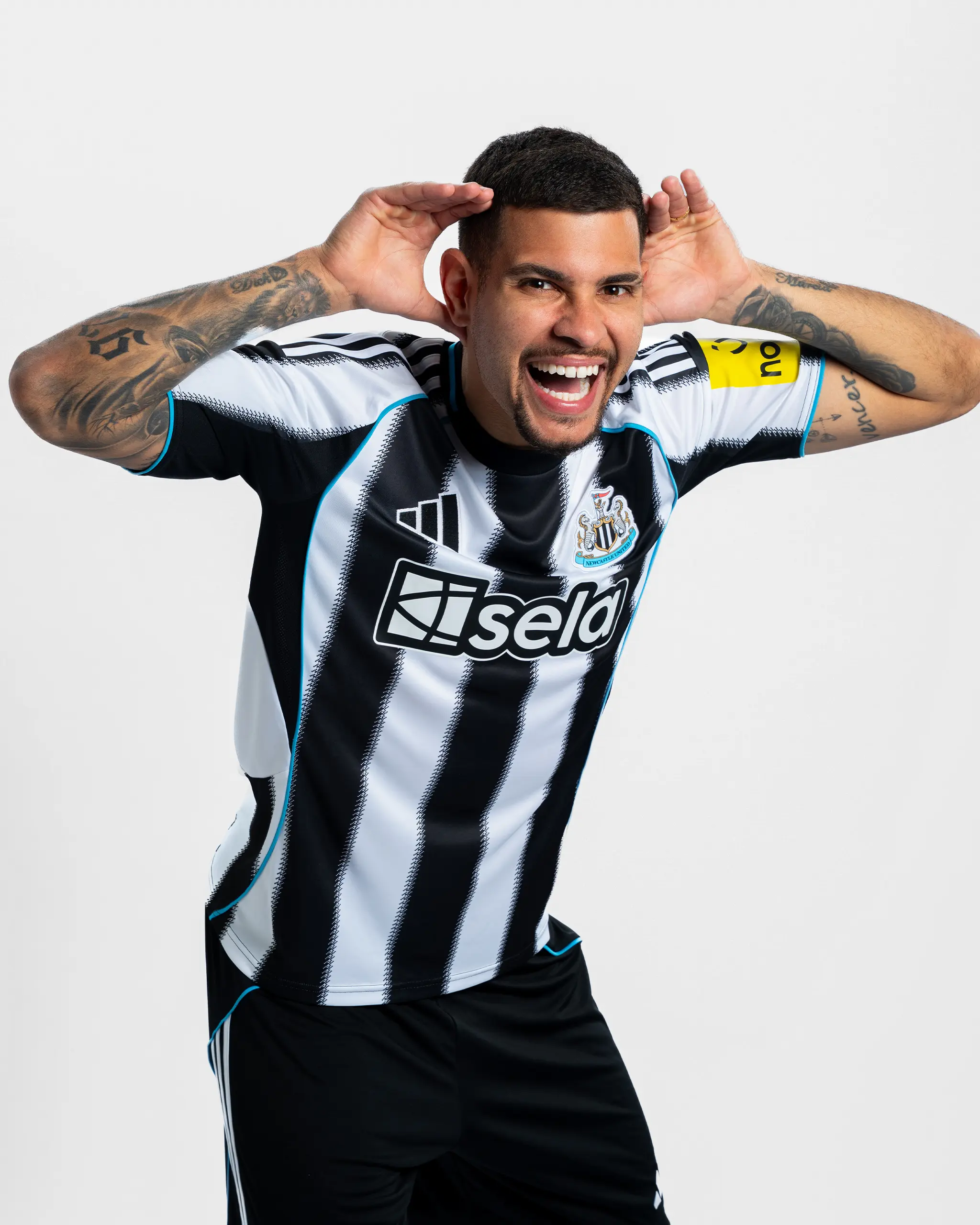 Newcastle United adidas 25/26 Home Shirt - Image 3