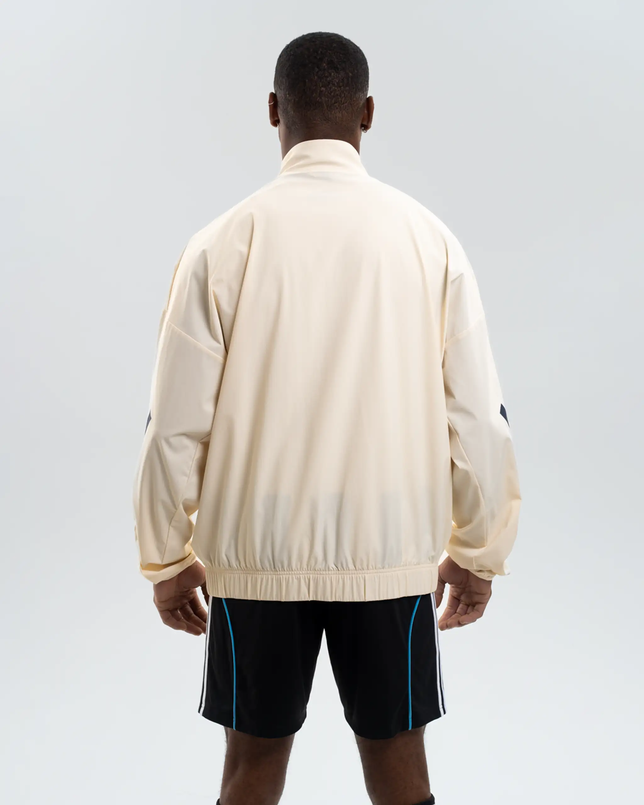 Newcastle United adidas 25/26 Off White Anthem Jacket - Image 7