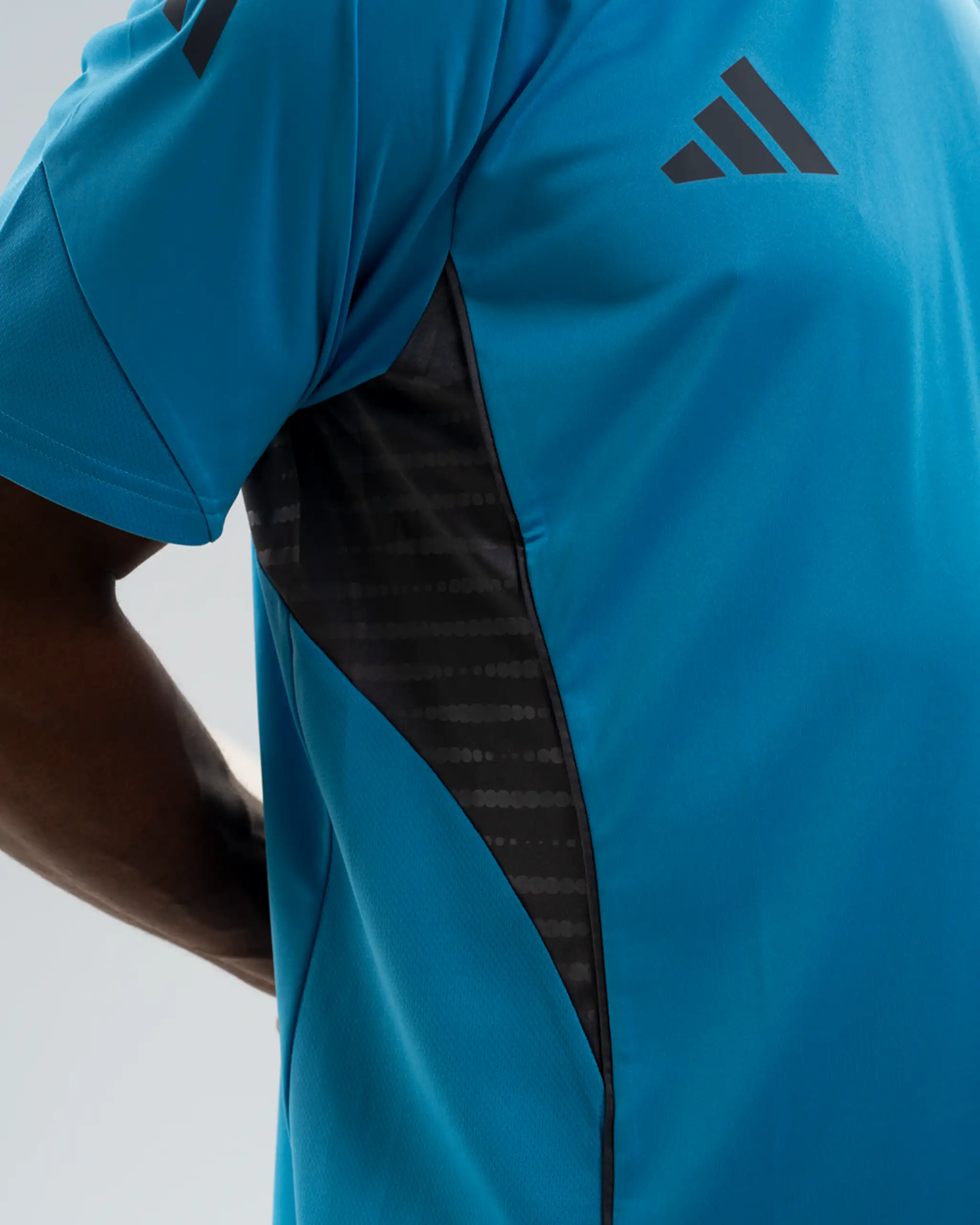 Newcastle United adidas 25/26 Players Range Blue Shirt - Image 5