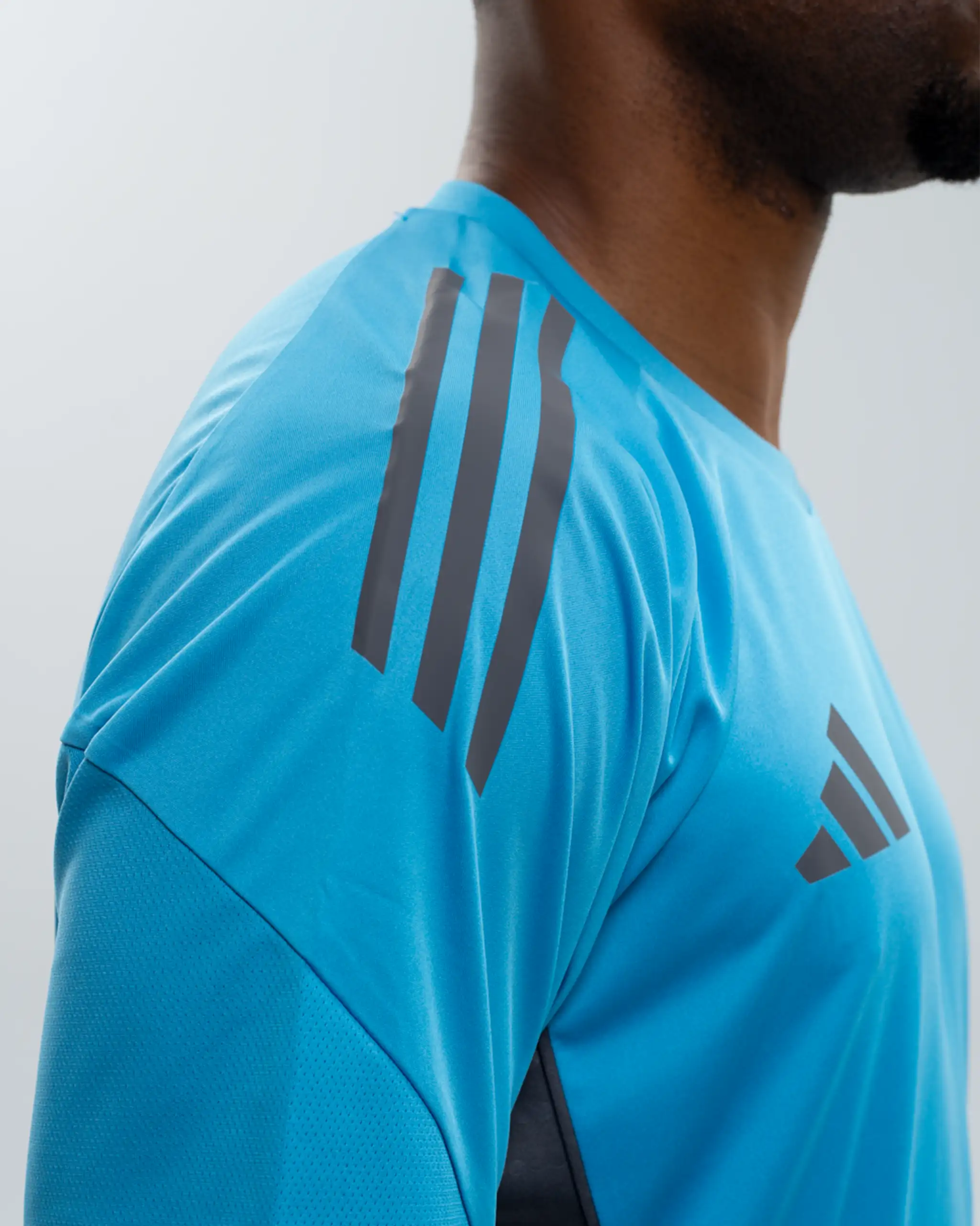 Newcastle United adidas 25/26 Players Range Blue Shirt - Image 7