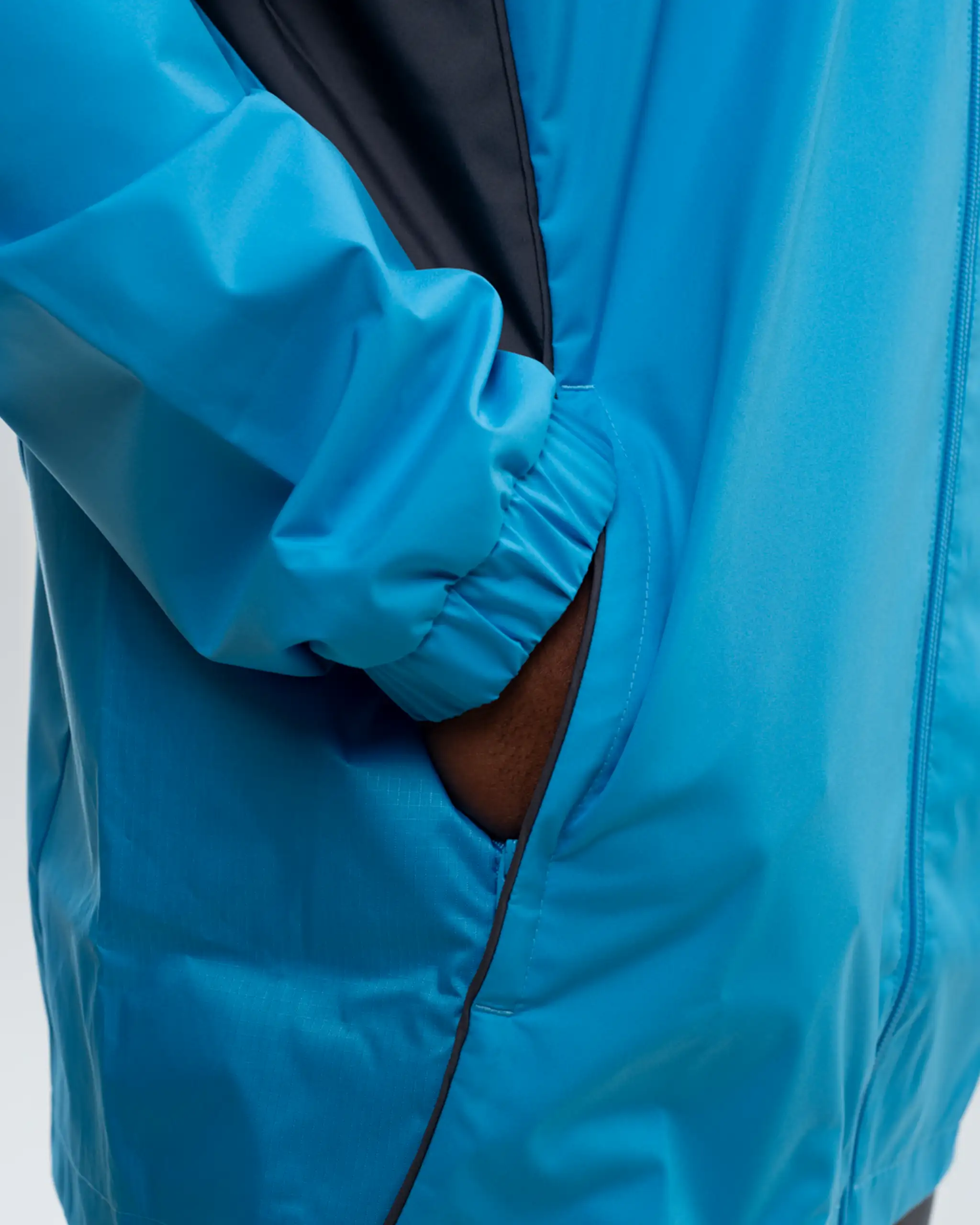 Newcastle United adidas 25/26 Players Range Blue All Weather Jacket - Image 6