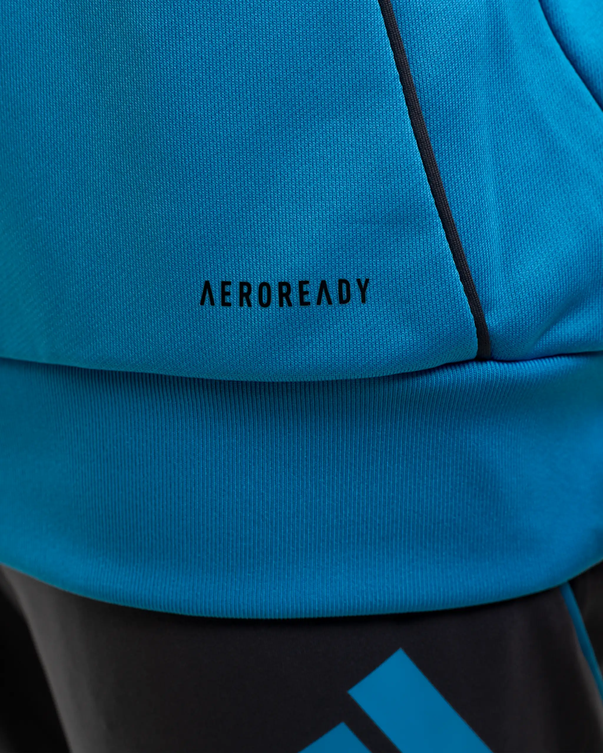 Newcastle United adidas 25/26 Players Range Blue Hoodie - Image 4