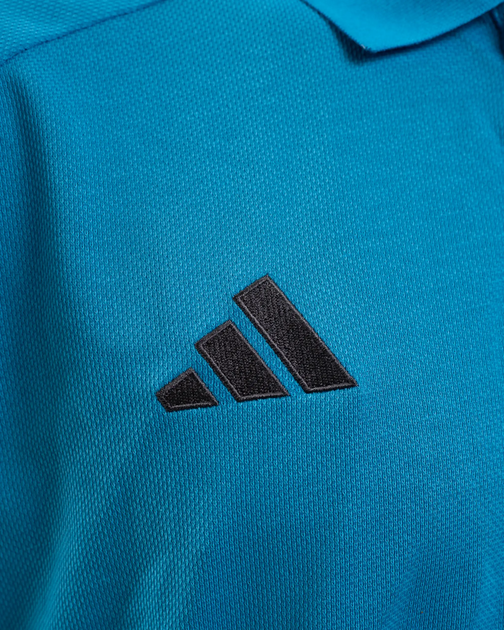 Newcastle United adidas 25/26 Players Range Blue Polo Shirt - Image 4