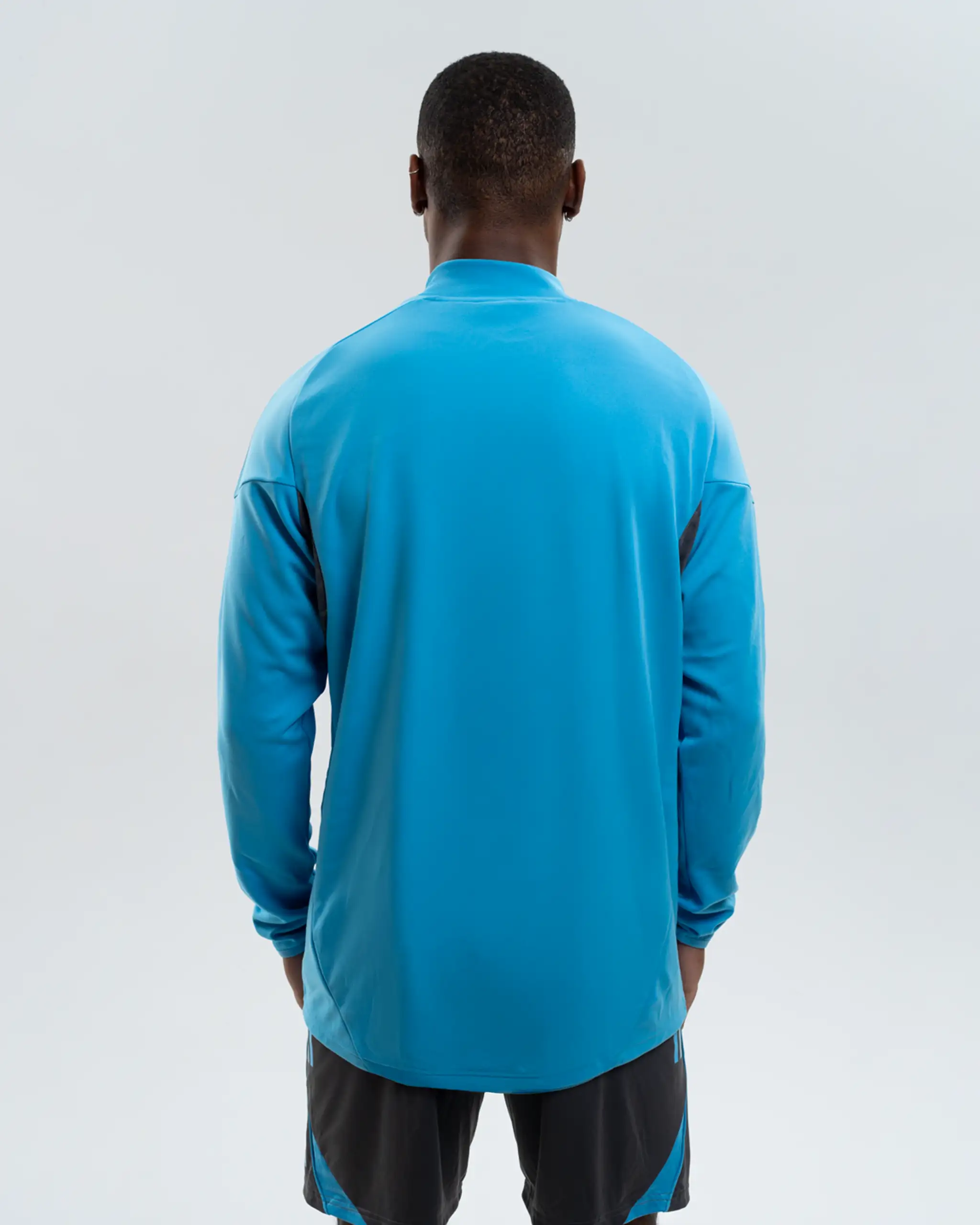 Newcastle United adidas 25/26 Players Range Blue Zip Up Jacket - Image 6