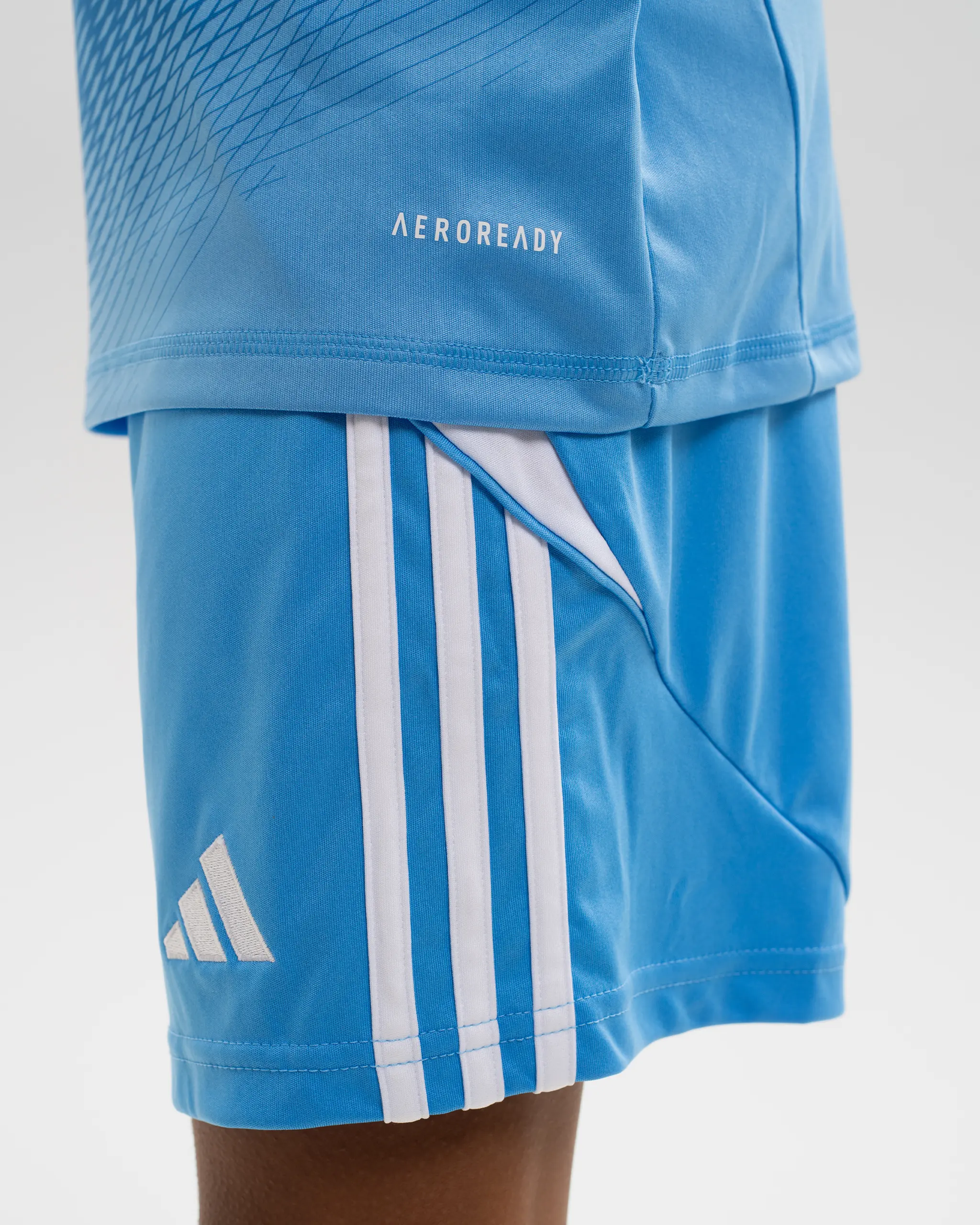Newcastle United adidas Kids' 25/26 Blue Goalkeeper Shorts - Image 5