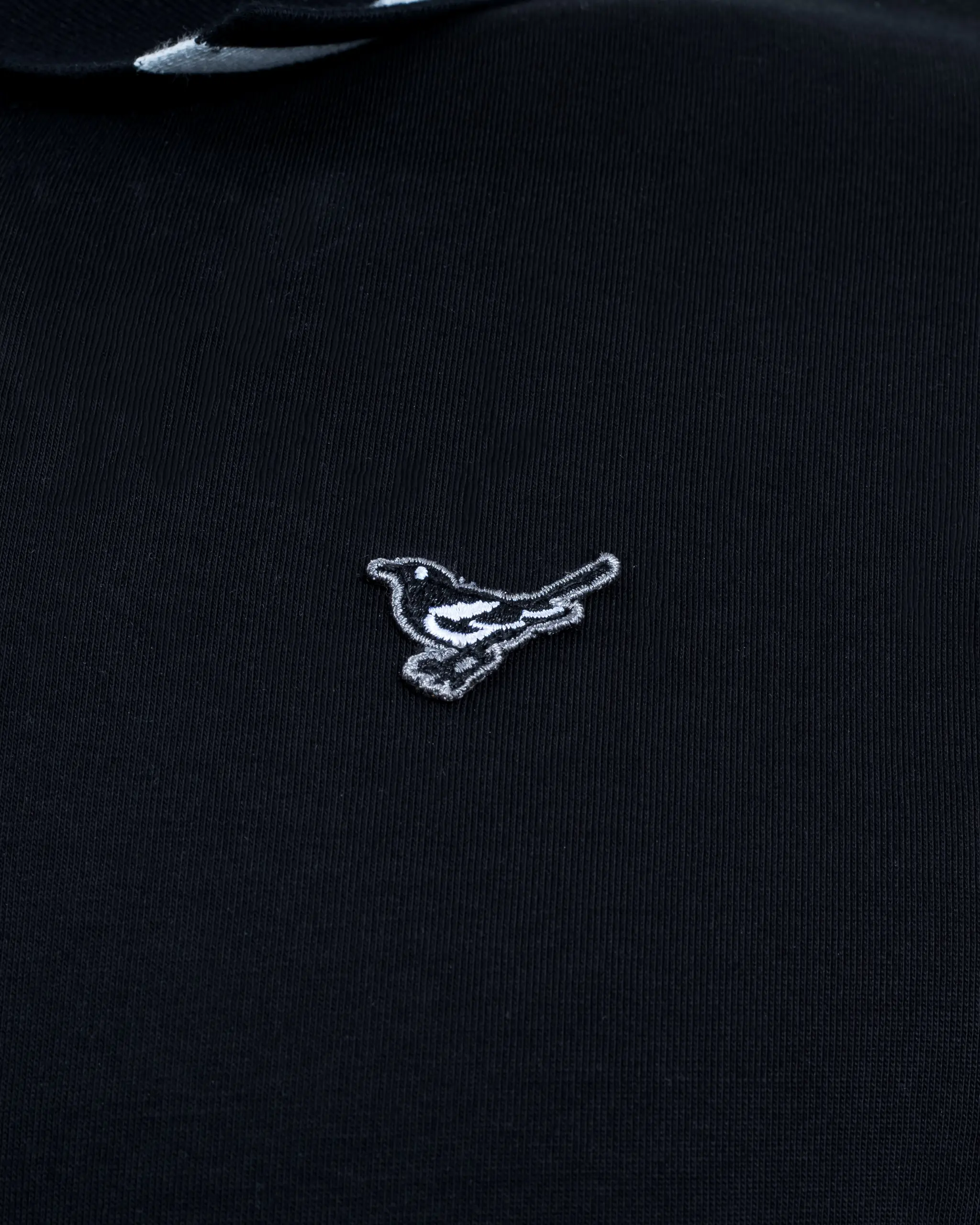 Newcastle United Black Tipped Polo Shirt - Image 3