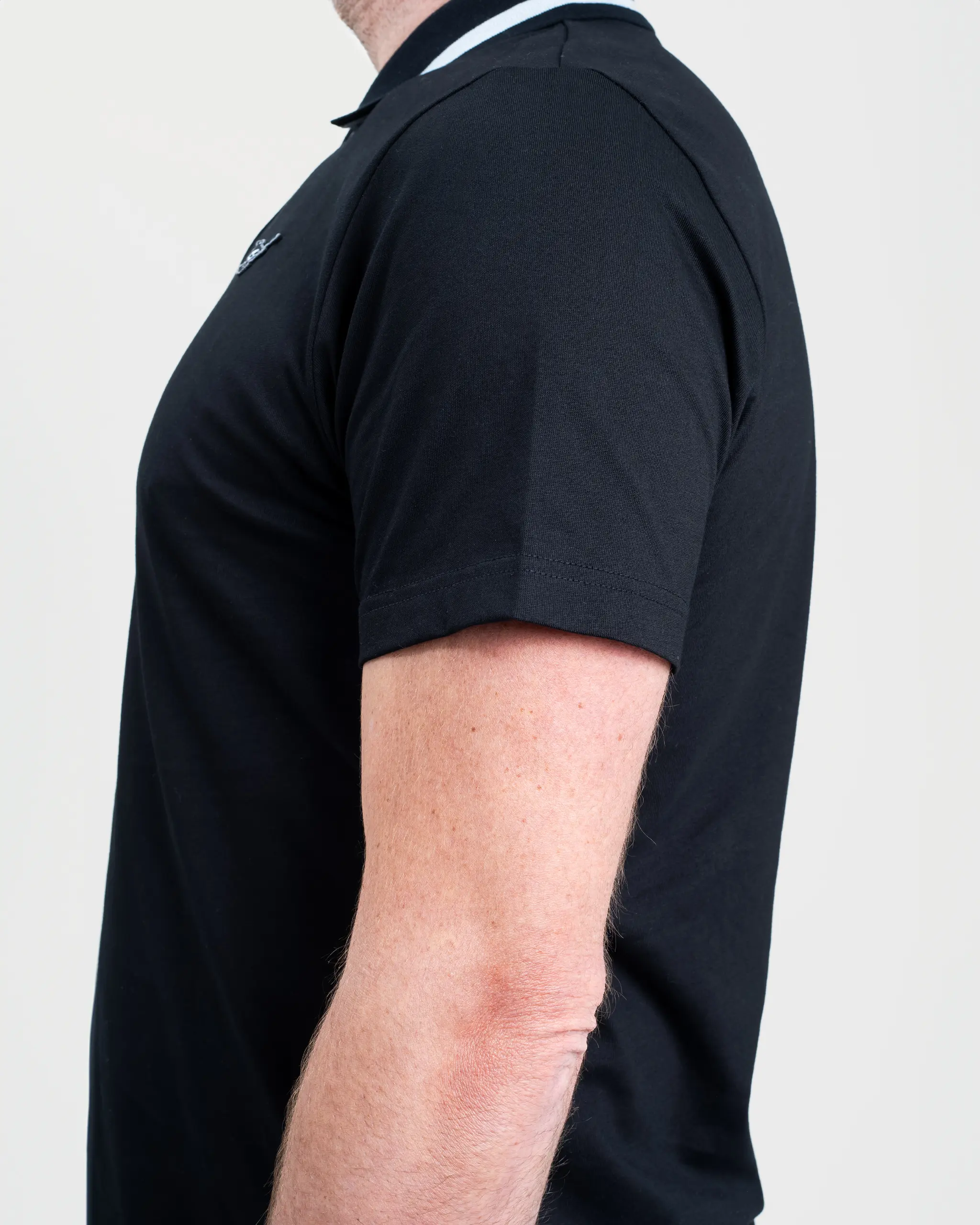 Newcastle United Black Tipped Polo Shirt - Image 5