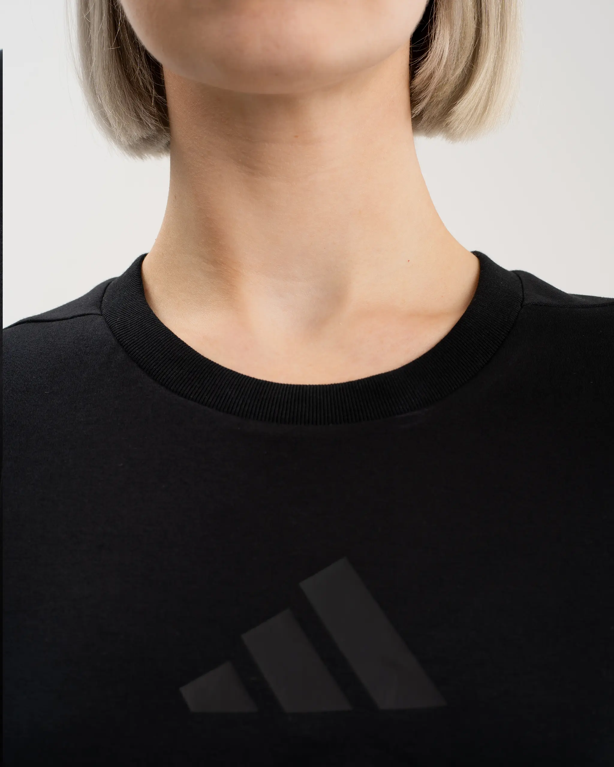 Newcastle United adidas Women's Z.N.E. Black Tee - Image 4