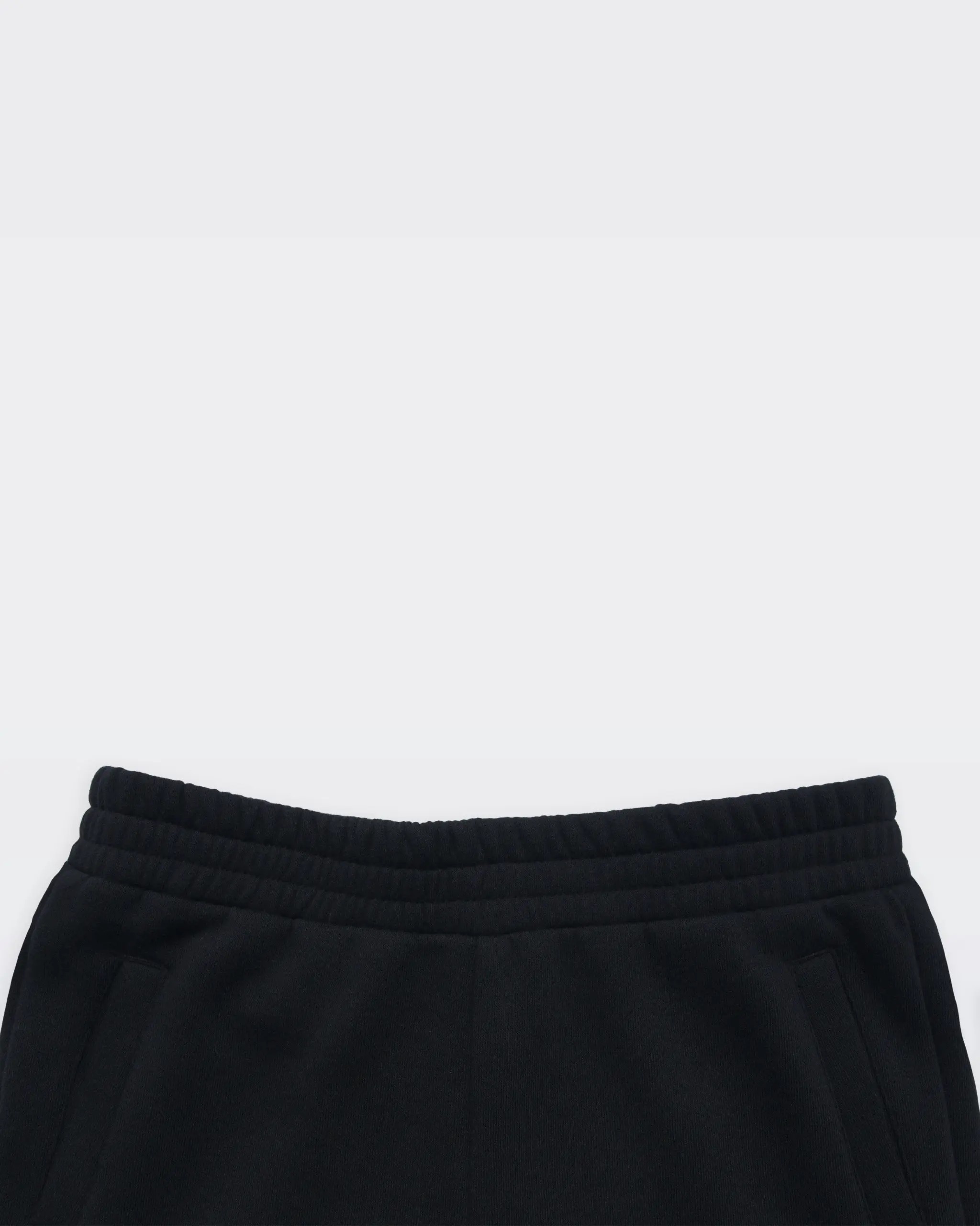 Newcastle United Kids' Black Terrace Fleece Shorts - Image 3