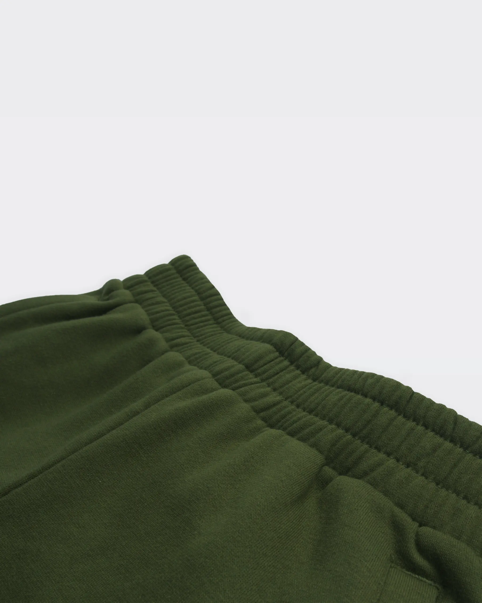 Newcastle United Kids' Khaki Terrace Fleece Shorts - Image 3