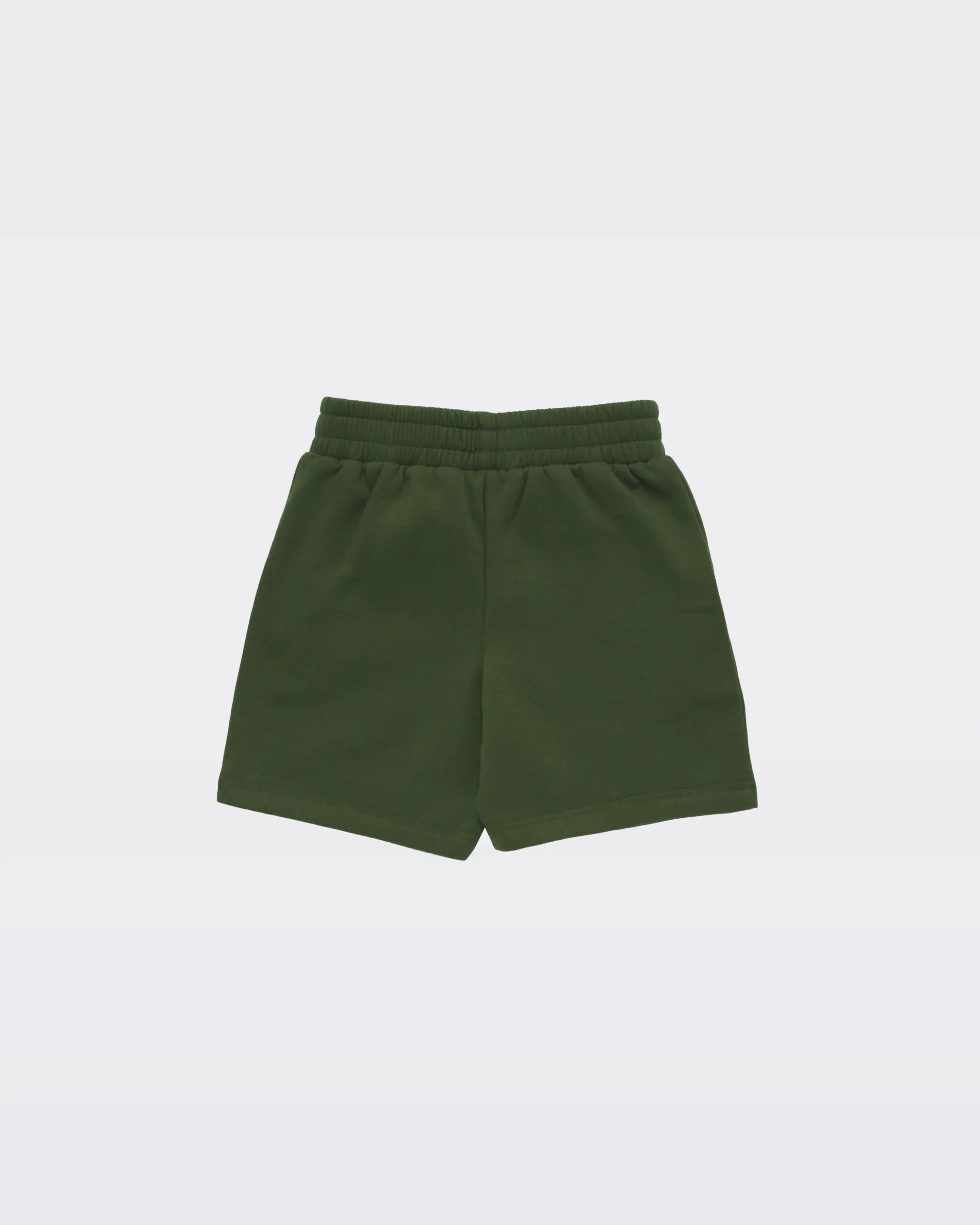 Newcastle United Kids' Khaki Terrace Fleece Shorts - Image 4