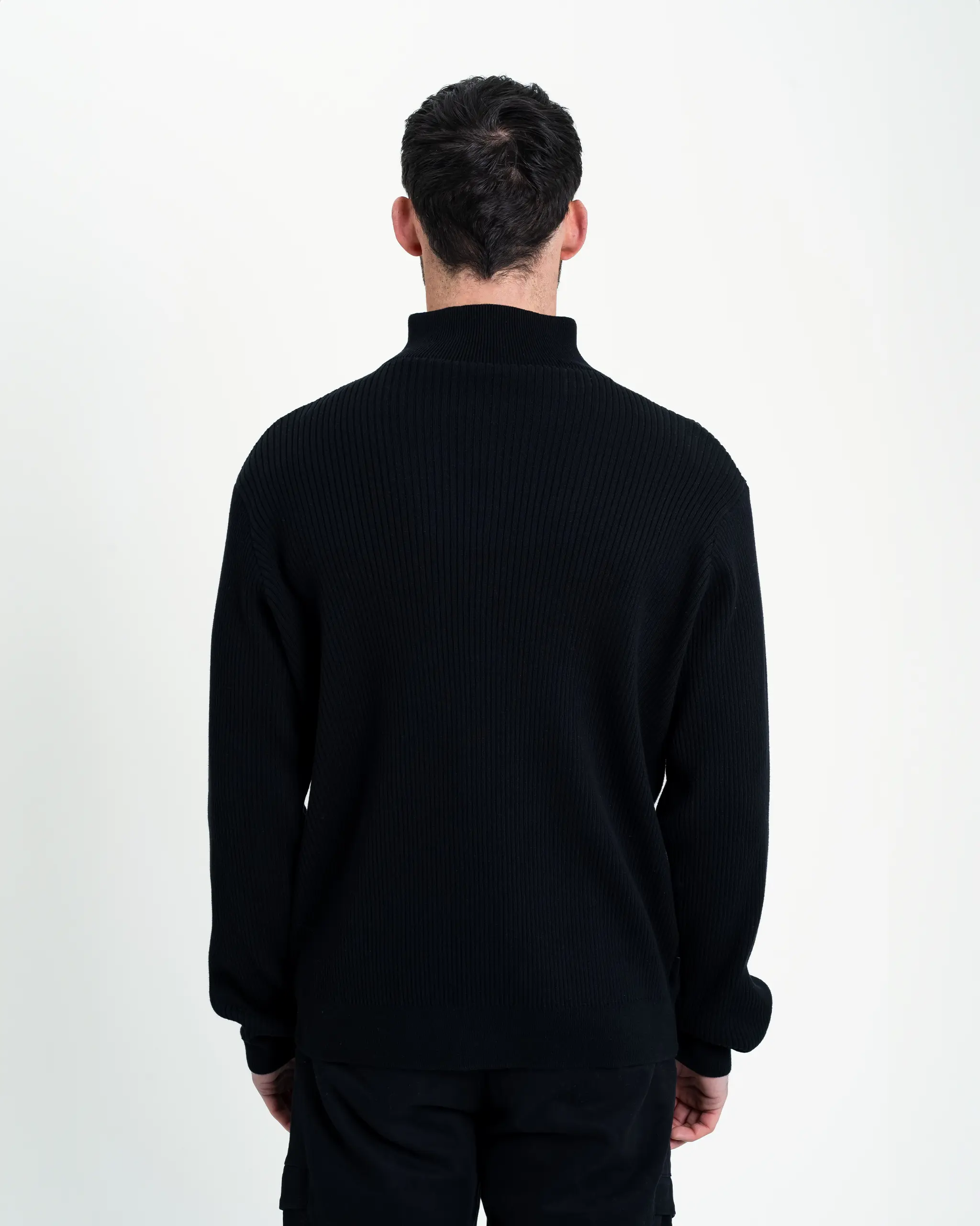 Newcastle United Chunky Knit 1/4 Zip Top - Image 7