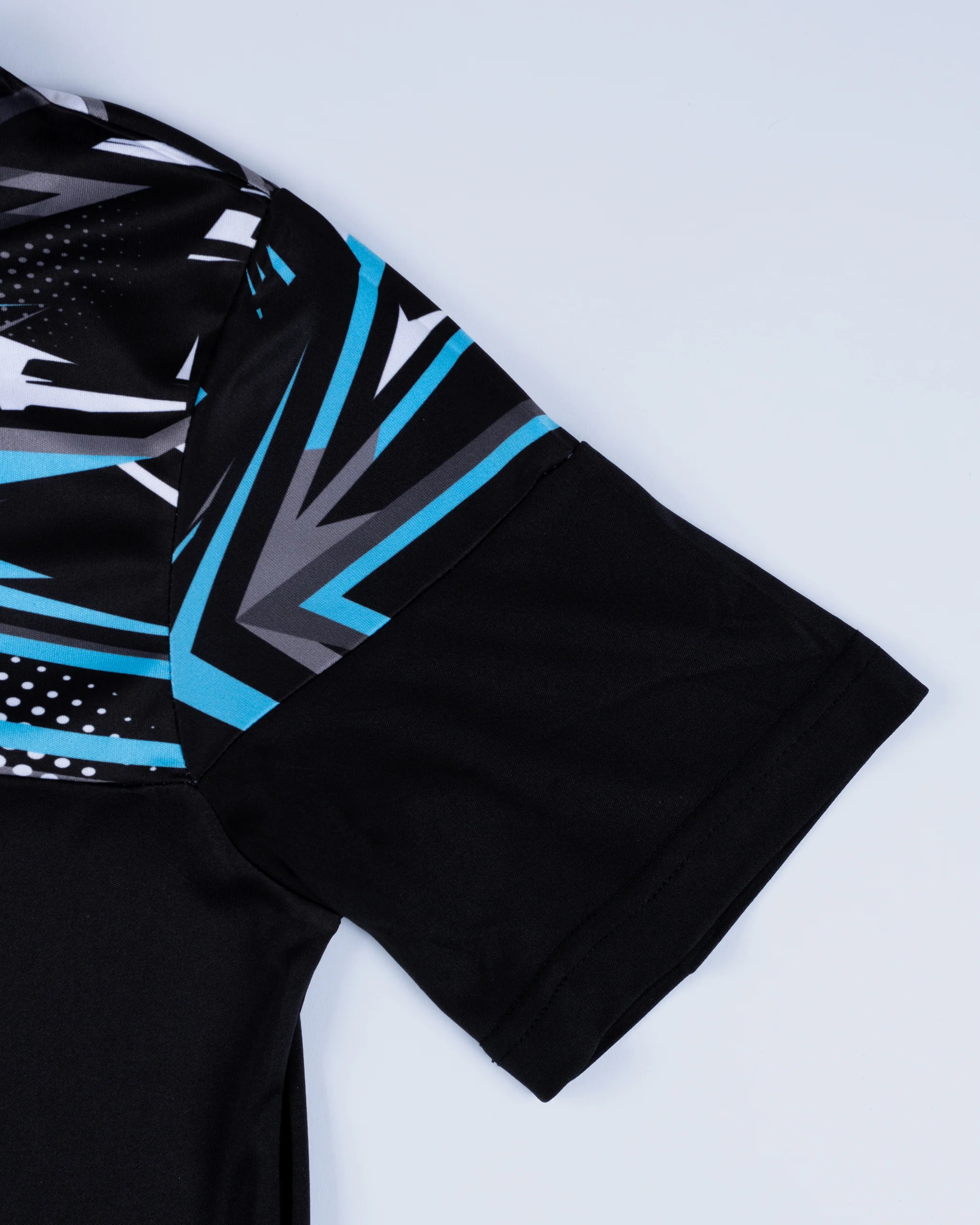 Newcastle United Kids' Colourblock Patterned T-Shirt - Image 4