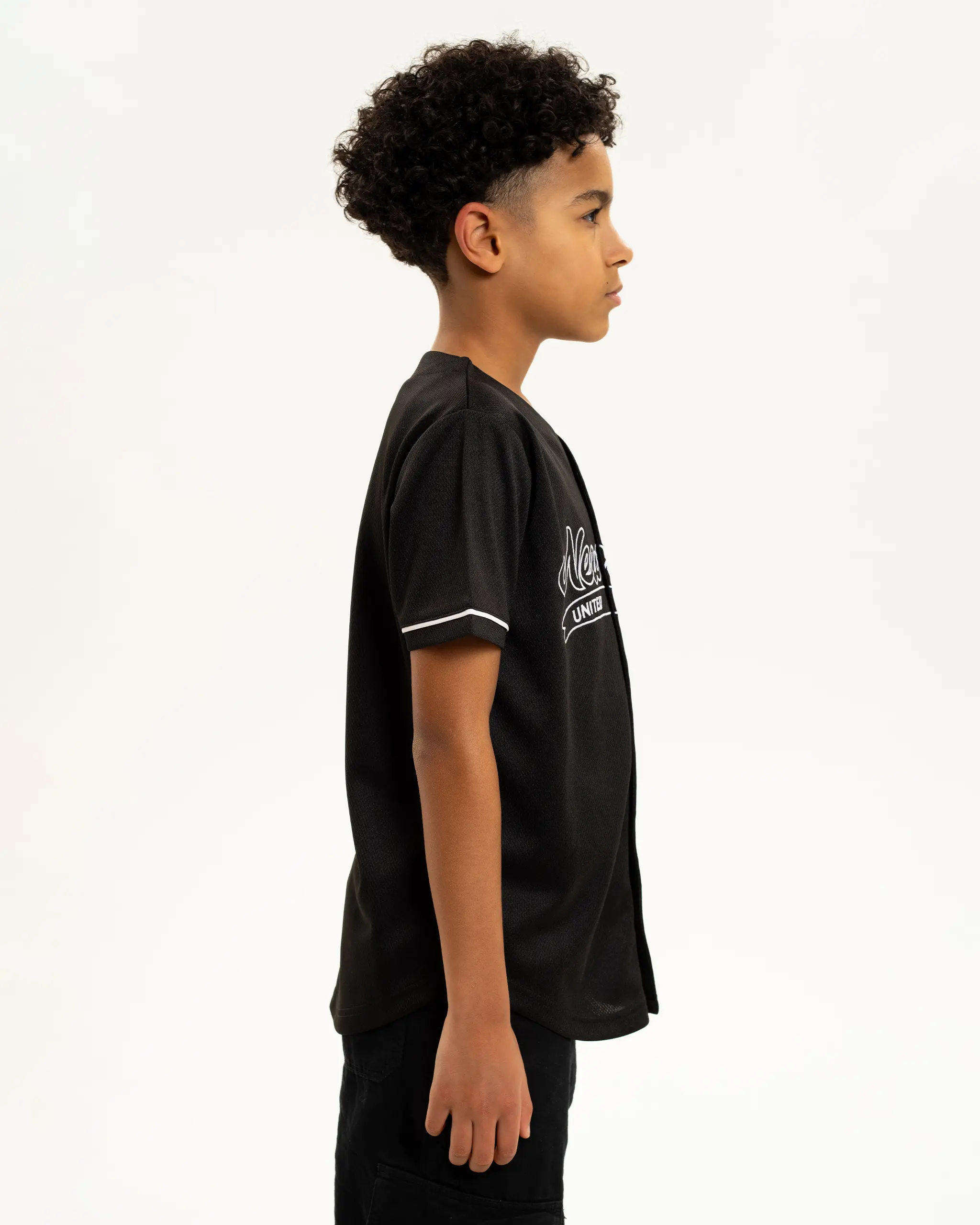 Newcastle United Kids' Mesh Baseball Jersey - Image 6