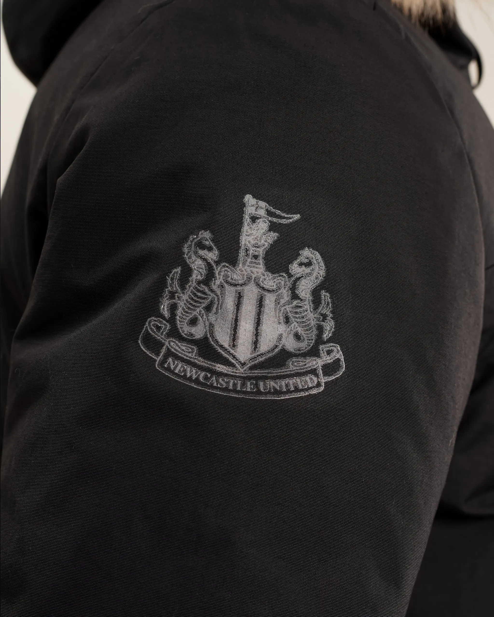 Newcastle United adidas Men's Paveric Fur Parka - Image 3