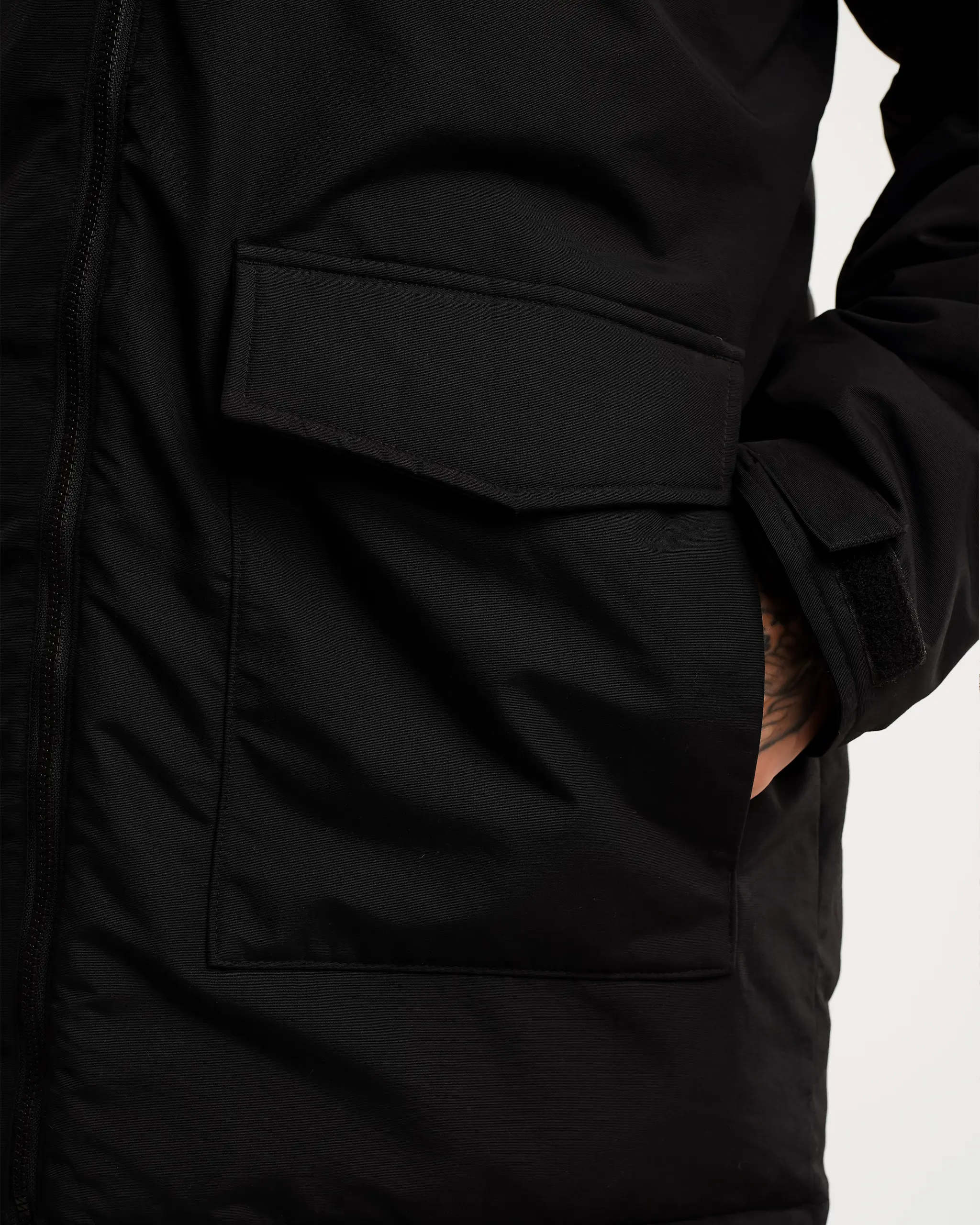 Newcastle United adidas Men's Paveric Fur Parka - Image 6