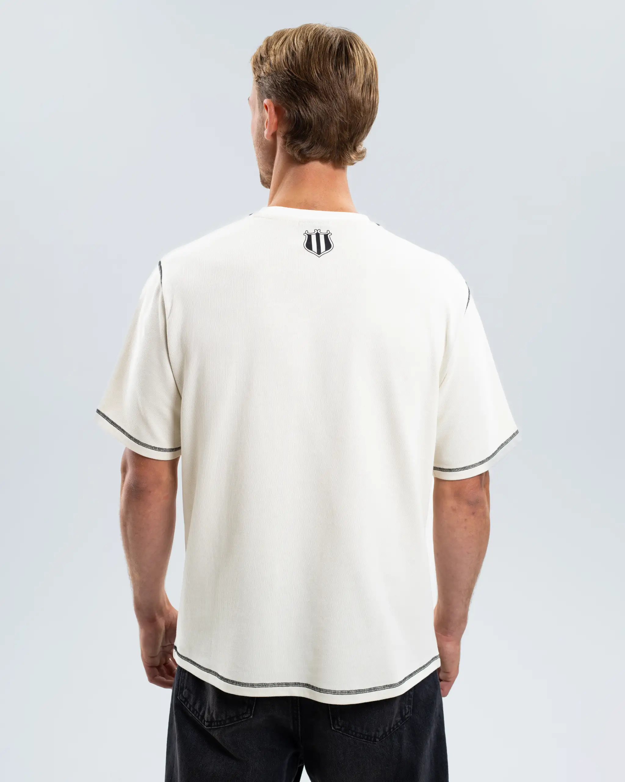 Newcastle United Men's Relaxed Chainstitch T-Shirt - Image 4