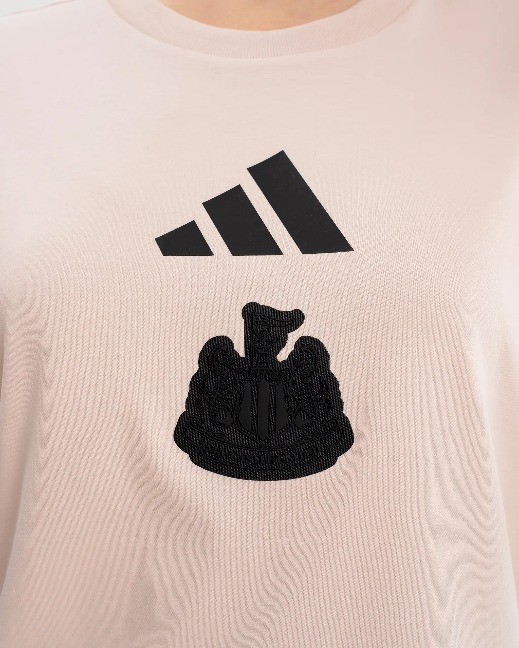 Newcastle United adidas Women's Z.N.E. Pink Tee - Image 3