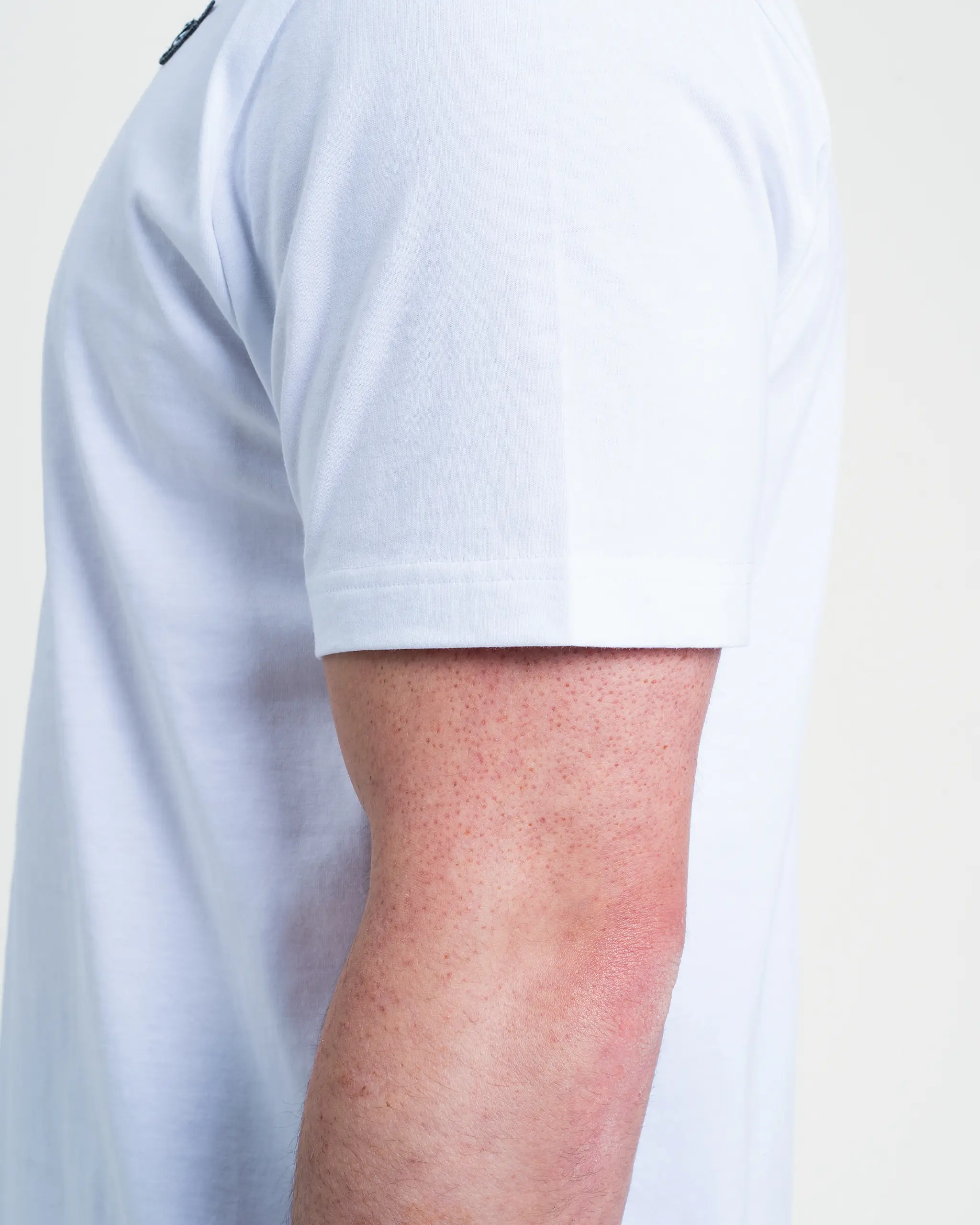 Newcastle United White Tipped Polo Shirt - Image 3