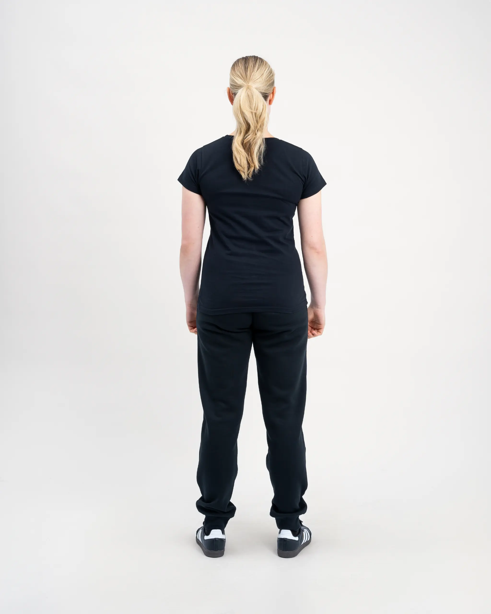 Newcastle United Women's Black Terrace Crest T-Shirt - Image 4