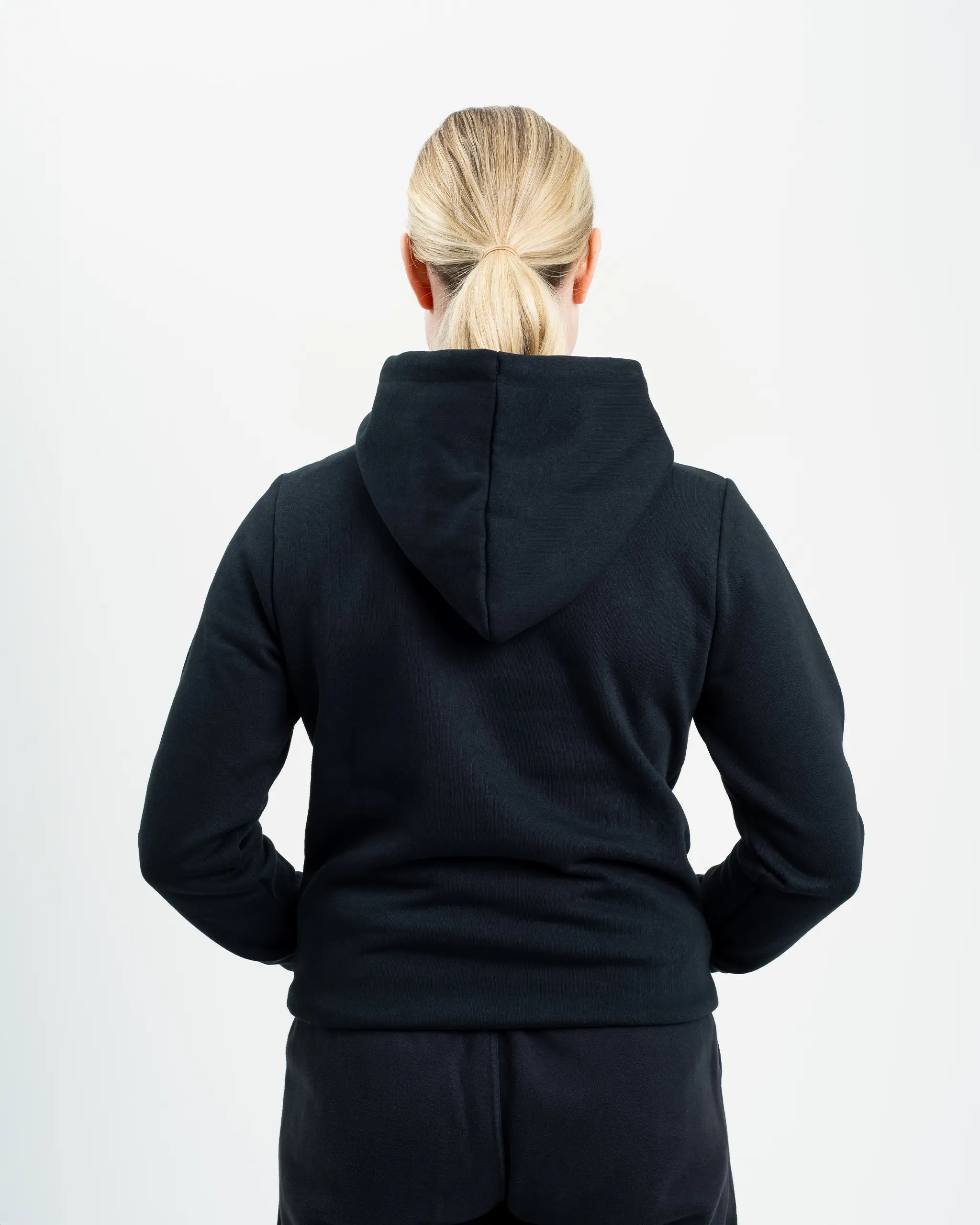 Newcastle United Women's Black Terrace Large Crest Hoodie - Image 3