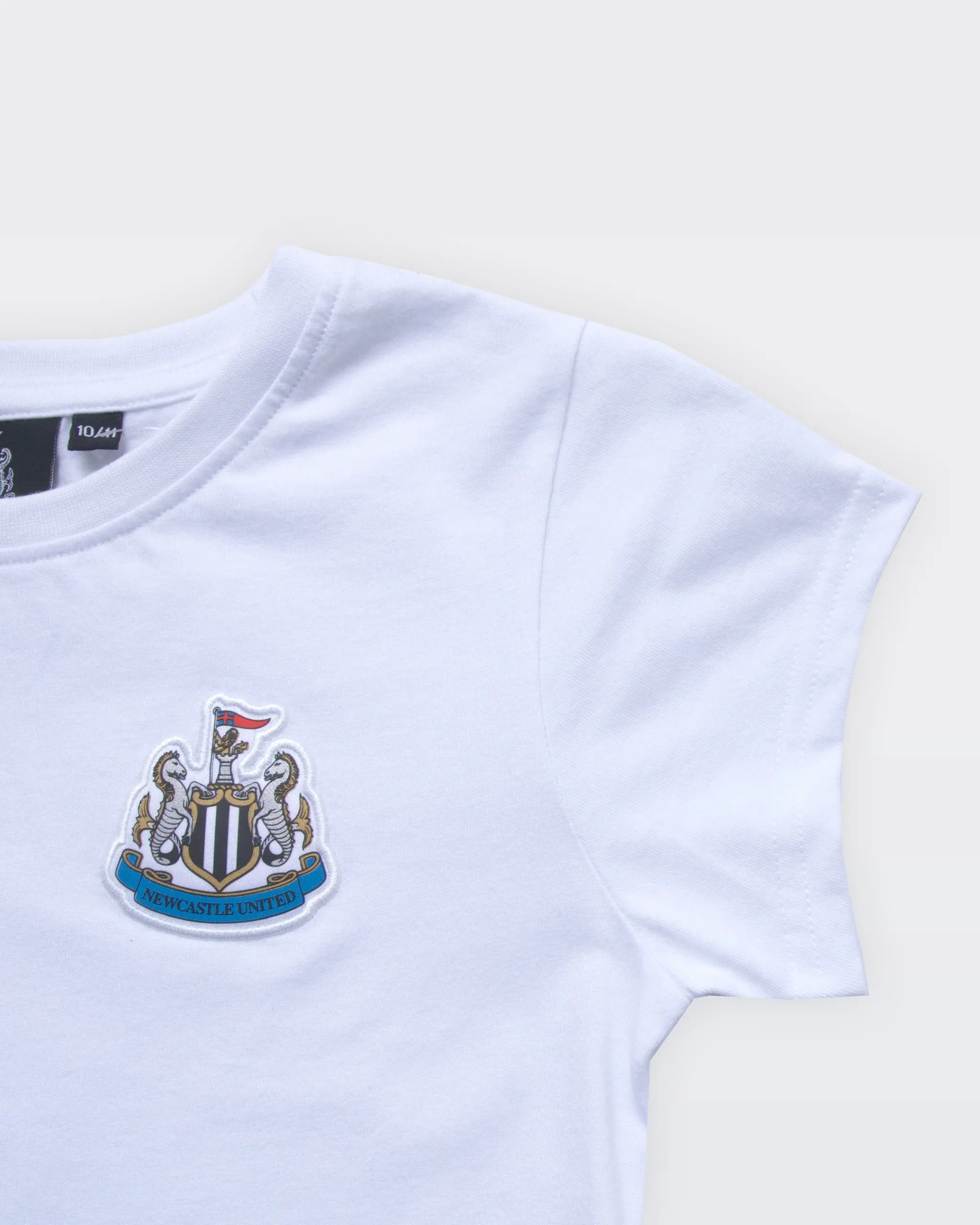 Newcastle United Women's White Terrace Crest T-Shirt - Image 6