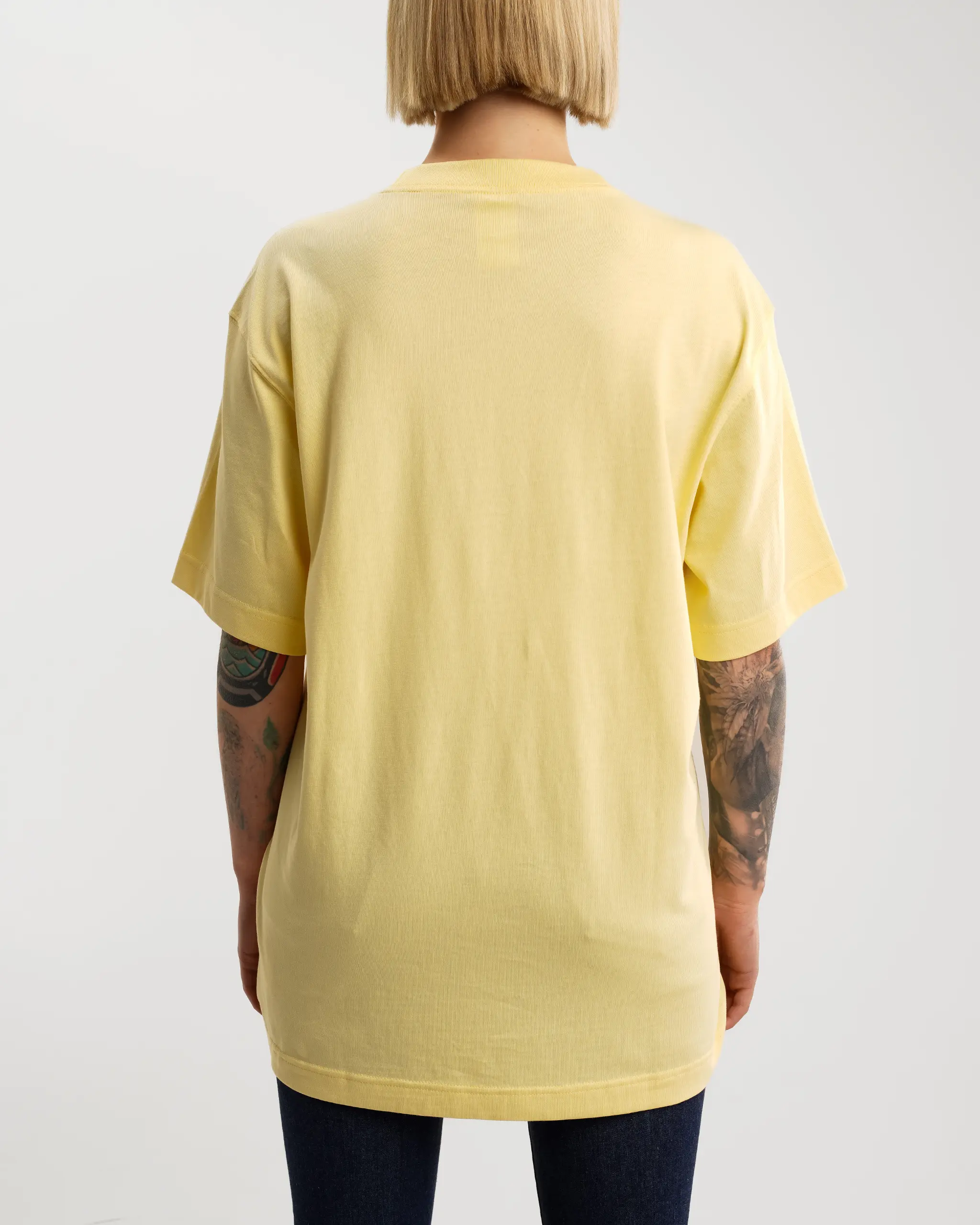 Newcastle United adidas Women's All SZN Yellow Loose Tee - Image 5